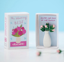 Blooming Best Teacher Matchbox Blooming Best Teacher Matchbox