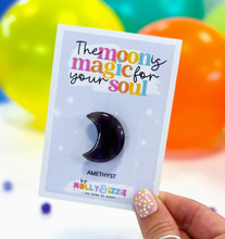 Moon Magic Crystal Amethyst Moon  Moon Magic Crystal Amethyst Moon