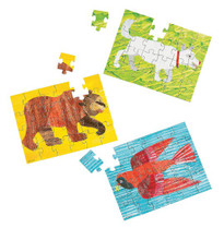 Eric Carle Brown Bear Mini Puzzle  Eric Carle Brown Bear Mini Puzzle