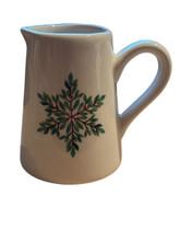 Holiday Snowflake Mini Pitcher  Holiday Snowflake Mini Pitcher