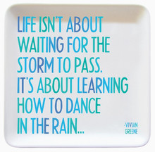 Dance in the Rain Trinket Dish