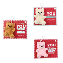 Very Beary Plush Bear on Gift Card 