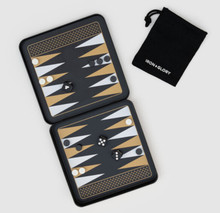 Iron & Glory Game On Travel Backgammon Tin Iron & Glory Game On Travel Backgammon Tin