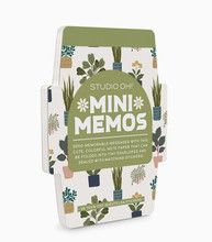 Mini Memos With Stickers - Plant Lover Mini Memos With Stickers - Plant Lover