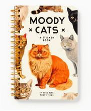 Moody Cats Sticker Book
