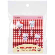 Hello Kitty Food Picks, Set of 4