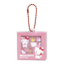 Sanrio Square Key Ring - Hello Kitty