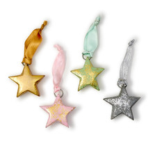 Star Ornaments, Set of 4
