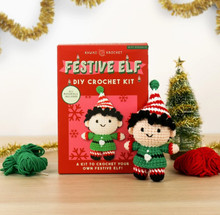 Festive Elf DIY Crochet Kit