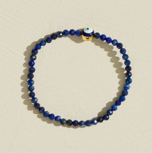 Evil Eye Protection Bracelet – Lapis Lazuli (4mm) 