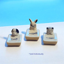 Animal Porcelain Utensil Rest / Holder