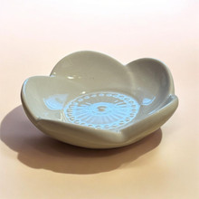 White 3" Cherry Blossom Porcelain Sauce Dish