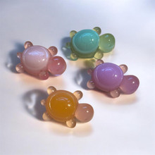 Multi-Color Mini Squishy Turtles, Pack of 4