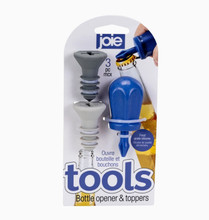 Joie Tools Bottle Opener and Toppers 3-Piece Set 