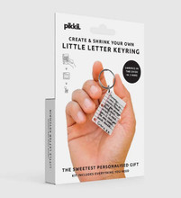 Little Letter Shrink Keyring Kit
