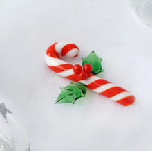 Artisan Glass Candy Cane
