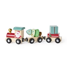 Wooden Magnetic Train Set