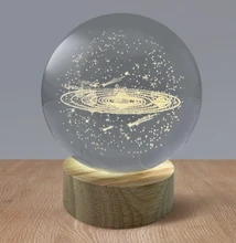 Solar System Crystal Ball Light