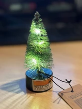 4" Bottle Brush LED Tree Light 