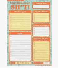 Can't Remember S* Note Pad