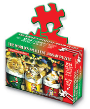 Christmas Cats World's Smallest Jigsaw Puzzle Christmas Cats World's Smallest Jigsaw Puzzle