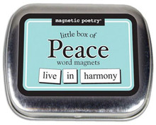 Little Box of Peace Word Magnets Little Box of Peace Word Magnets
