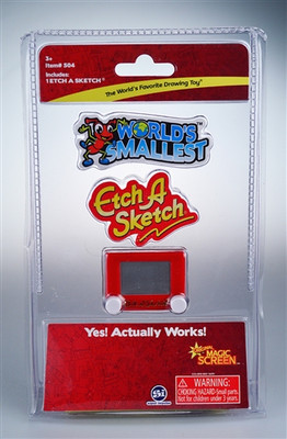 Worlds Smallest Etch A Sketch