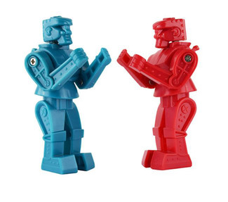ロックン・ソックン・ロボット（Rock 'Em Sock 'Em Robots） World's Smallest Rock Em Sock Em Robots - Little Obsessed