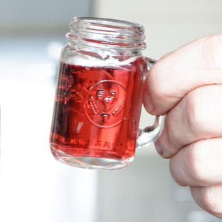 Kikkerland Mason Jar Shot Glasses