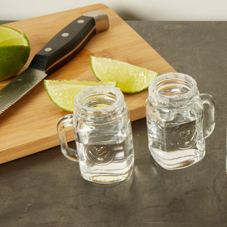 Kikkerland Mason Jar Shot Glasses - Thumbnail 5