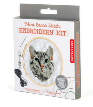 Embroidery Kit - Cat Embroidery Kit