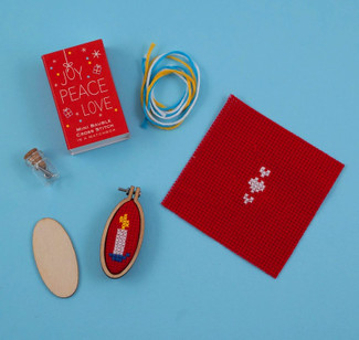 Pusheen: a Christmas Cross-Stitch Kit