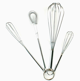 Small Whisks, Set of 4