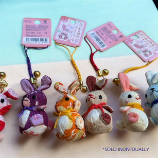 Mini Rabbit Plush Bag Charm - Little Obsessed