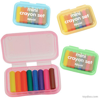 Colorful Crayon Boxes / Assorted Color Mini Favor Box/ Gift Box/ Set of 6 