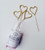 Mini Gold Heart Sparklers, Pack of 4 Mini Gold Heart Sparklers, Pack of 4