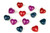 Bespeckled Small Soapstone Hearts, Set of 12 Bespeckled Small Soapstone Hearts, Set of 12