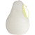 2.5" tall Petite Pear Candle - White 