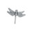Pewter Dragonfly Scatter Pin 