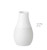 Mini White Porcelain Vases, Set of 4