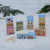 Festive Matchbox Village Puzzles, Set of 6 Festive Matchbox Village Puzzles, Set of 6