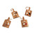 Individual Mini Charcuterie Boards, Set of 4 Individual Mini Charcuterie Boards, Set of 4