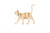 3D Wood Puzzle - Cat