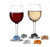 Wine Lives Cat Wine Markers 