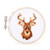 Mini Cross Stitch Embroidery Deer Kit Mini Cross Stitch Embroidery Deer Kit