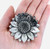 Sunflower Tiny Pewter Charm Bowl  Sunflower Tiny Pewter Charm Bowl