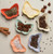 Butterfly Pinch Bowls, Set of 6 Butterfly Pinch Bowls, Set of 6