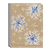 Kraft Snowflakes Pocket Notepad