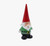 Glass Gnome Figurine 