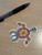 3" Boho Turtle Sticker 